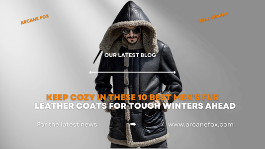 Keep Cozy in These 10 Best Men's Fur Leather Coats for Tough Winters Ahead