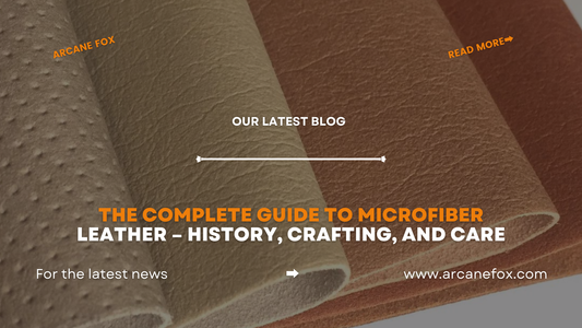 The Complete Guide to Microfiber Leather – History, Crafting, and Care