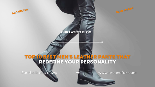 Top 10 Best Men's Leather Pants that Redefine Your Personality