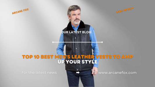 Top 10 Best Men's Leather Vests to Amp Up Your Style