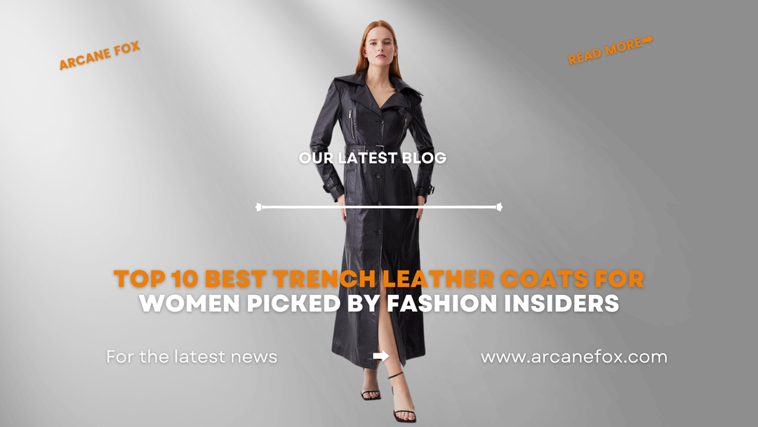 Top 10 Best Trench Leather Coats For Women Picked By Fashion Insiders