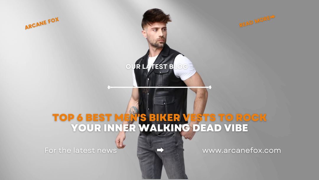 Top 6 Best Men's Biker Vests to Rock Your Inner Walking Dead Vibe