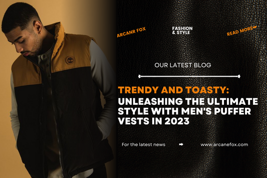 Trendy and Toasty Unleashing the Ultimate Style with Men's Puffer Vests in 2023