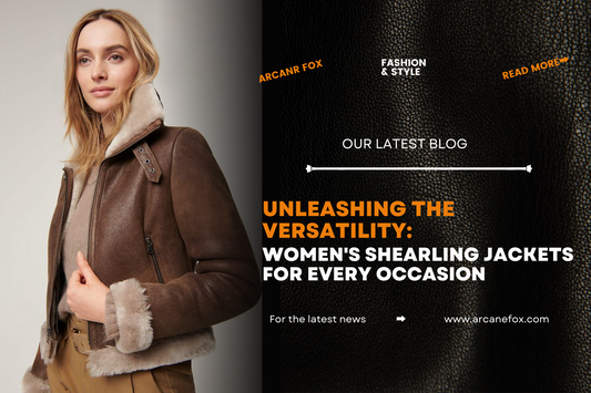 Unleashing the Versatility Women's Shearling Jackets for Every Occasion