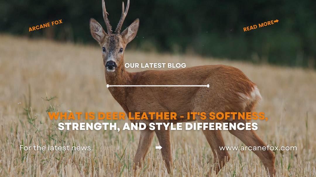 What is Deer Leather - It's Softness, Strength, and Style Differences