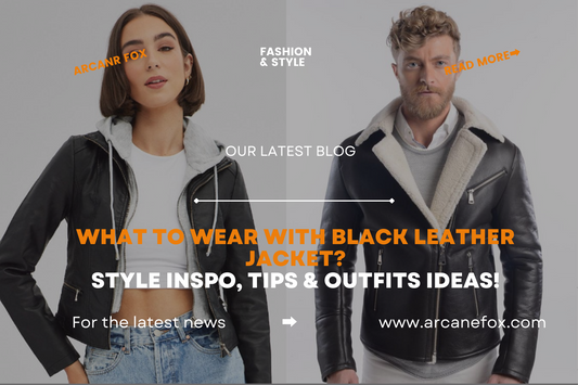 What to Wear With Black Leather Jacket? Style Inspo, Tips & Outfits Ideas! - Arcane Fox