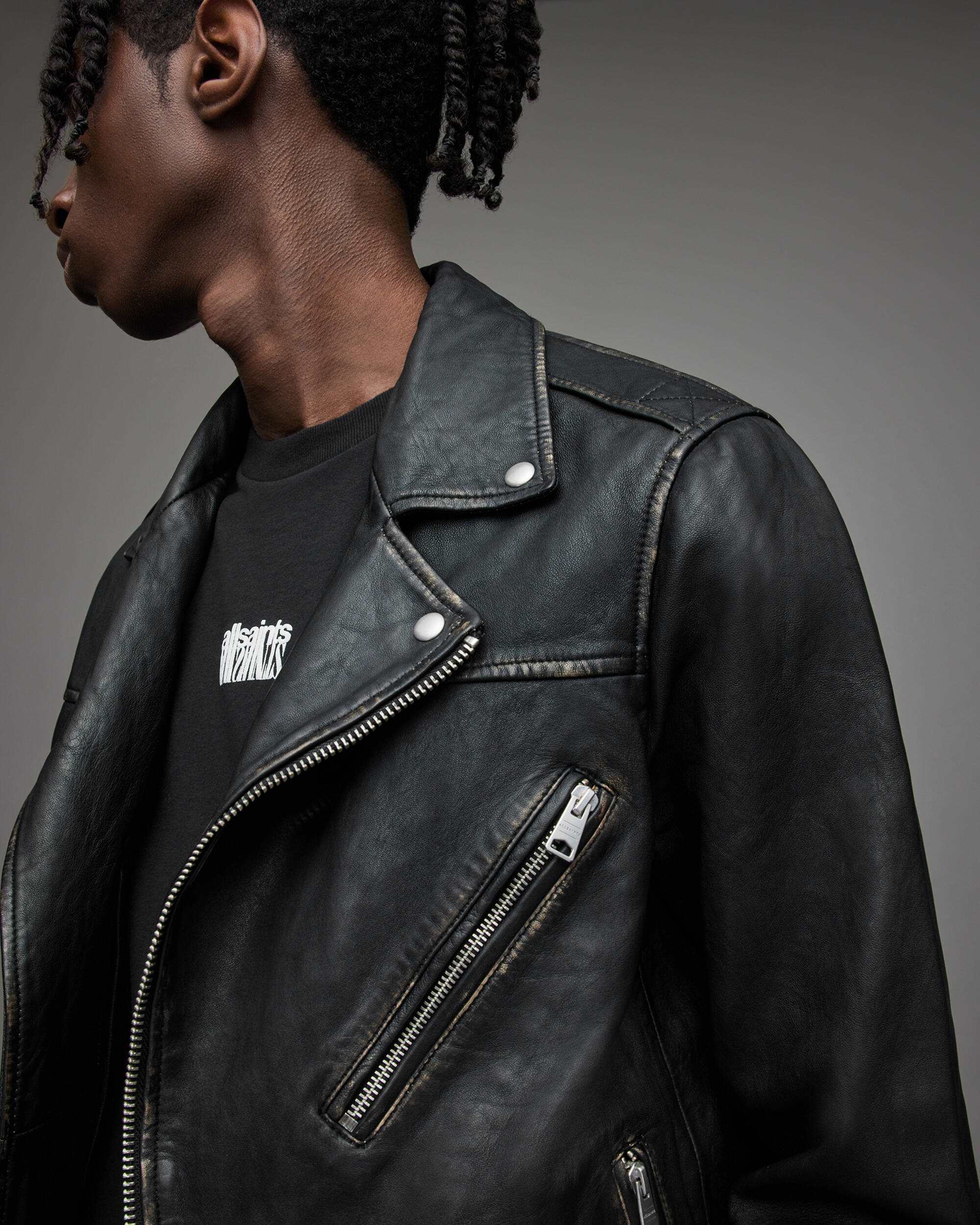 Biker jacket sales with hood