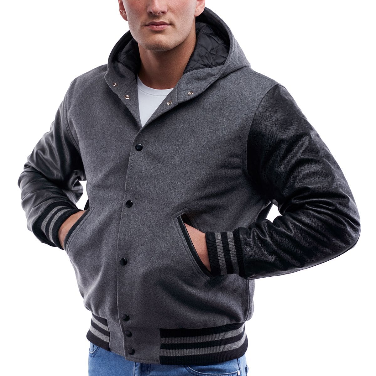 Shop Men's Letterman & Varsity Leather Jackets - Arcane Fox