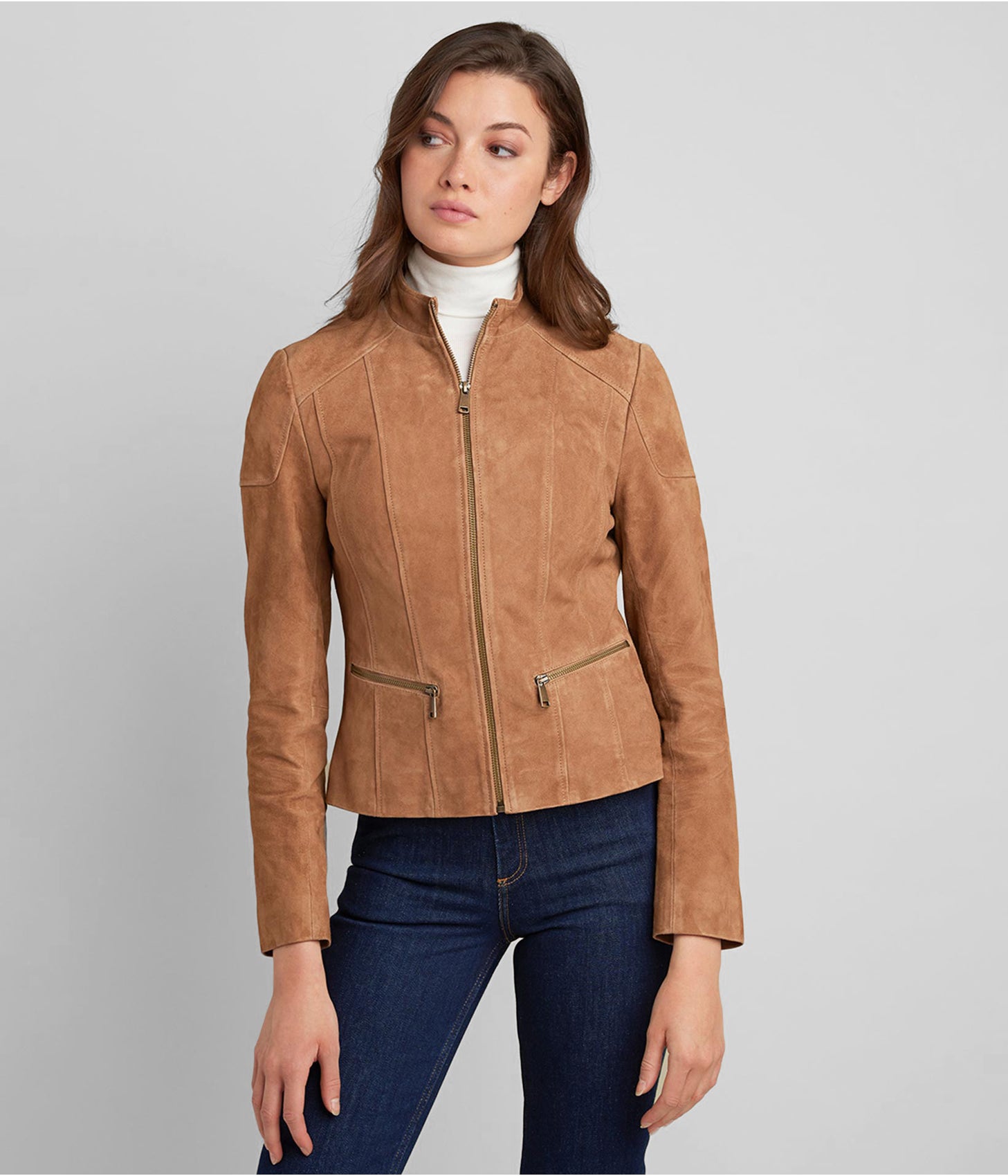 Tanned Suede Jacket – FalciMilano