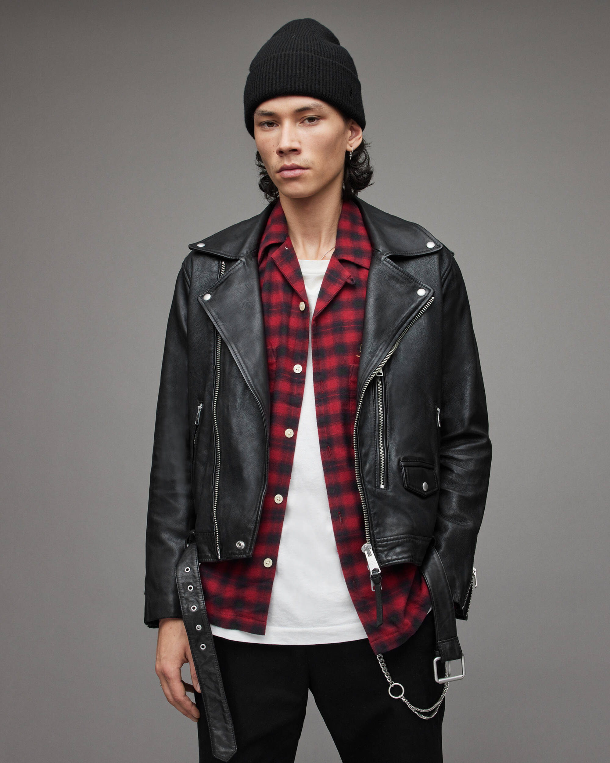 All saints clearance wick biker jacket